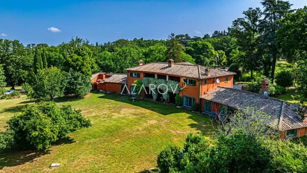 Õhuvaade - Historic Villa with Pool in Grottaferrata