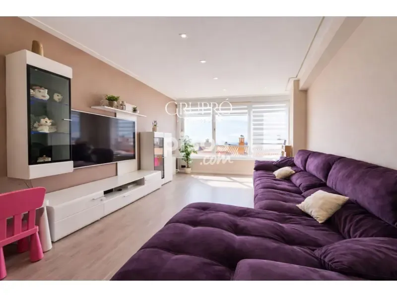 Living Room - Renovated Flat with Sea View in Torrecedeira
