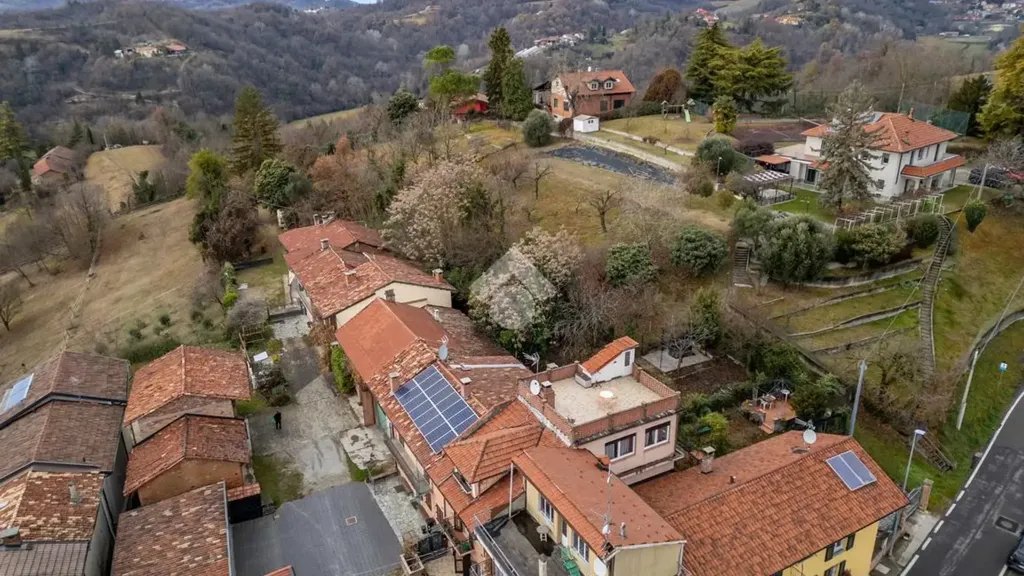 Vue aérienne - Semi-detached House with Panoramic View in Marentino