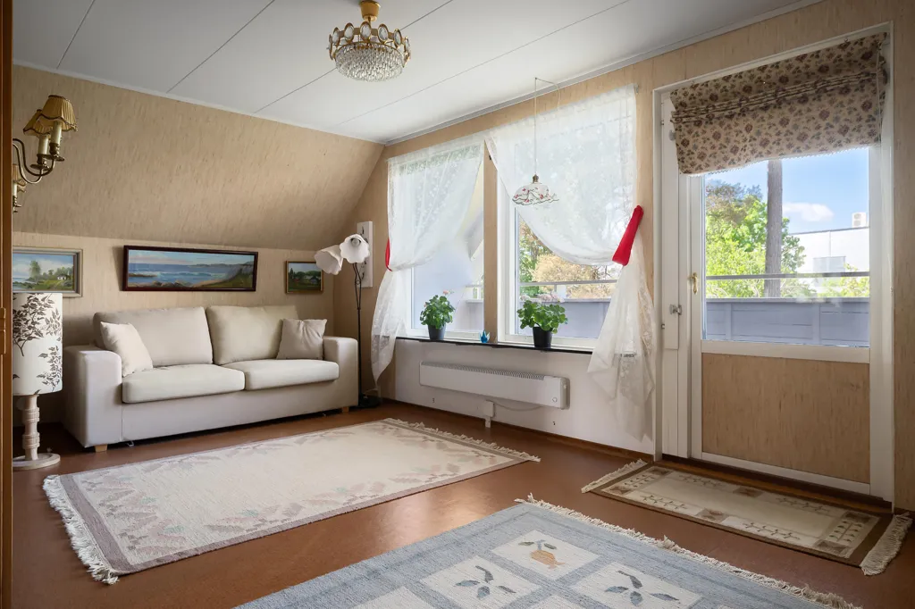 Séjour - Charming 1½-Floor House with Garden in Nynäshamn