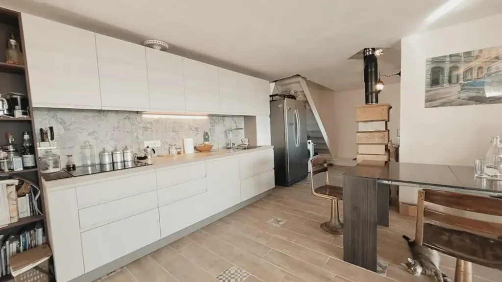 Cuisine - Restored Hilltop House with Sea View, Camaiore