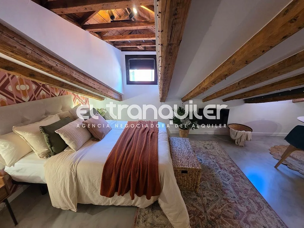 Camere da letto - Studio with Air Conditioning in De la Luna Street