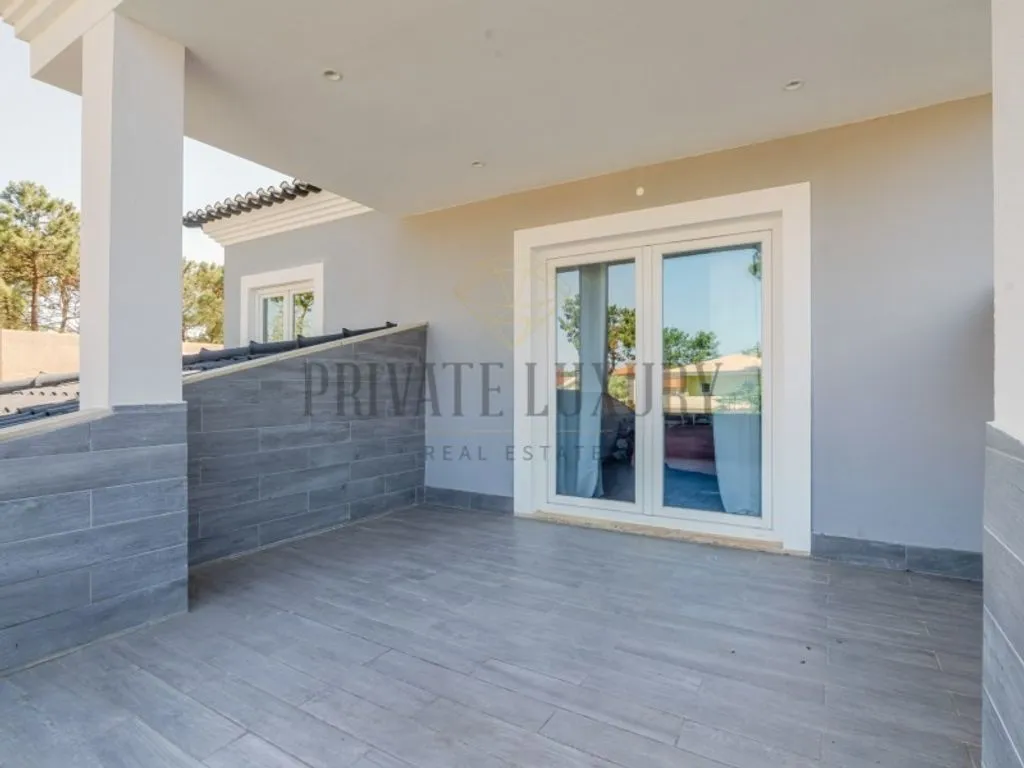 Terrace - Luxury Villa with Pool in Herdade da Aroeira