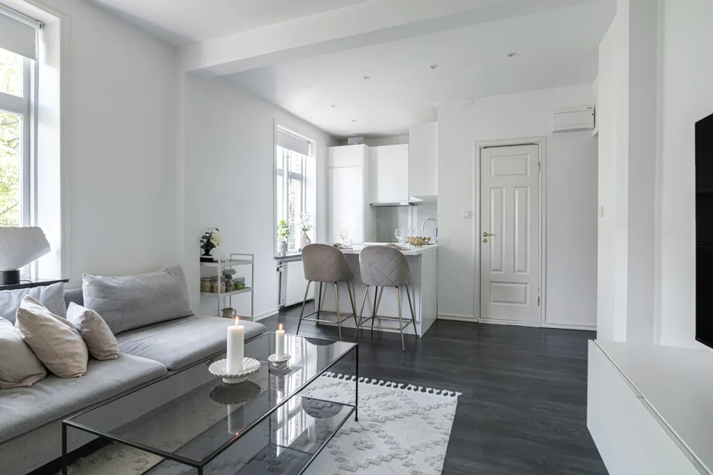 Elutuba - Charming Two-Bedroom Flat with High Ceilings in Helsingborg