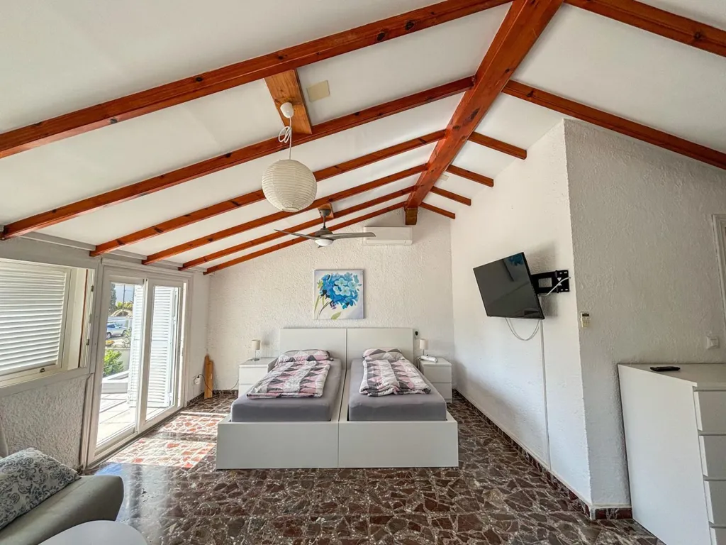 Bedrooms - Mediterranean Villa with Pool in Cabo Roig