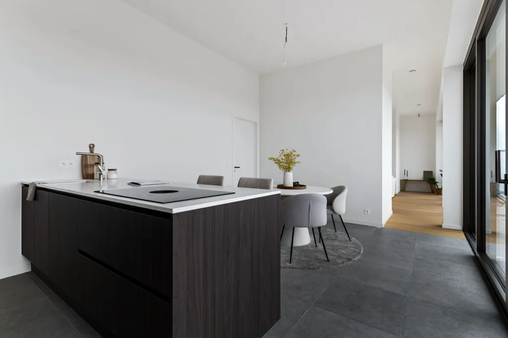 Cuisine - Maison Unifamiliale Contemporaine à Herentals