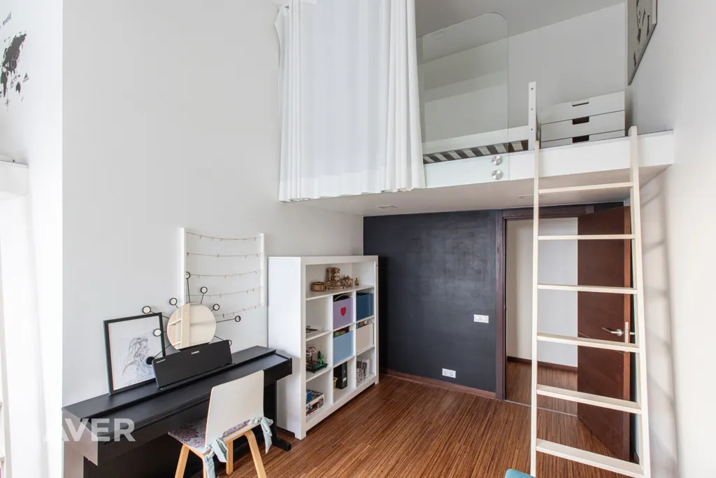 Chambres - Renovated Apartment with Panoramic View in Torņakalns