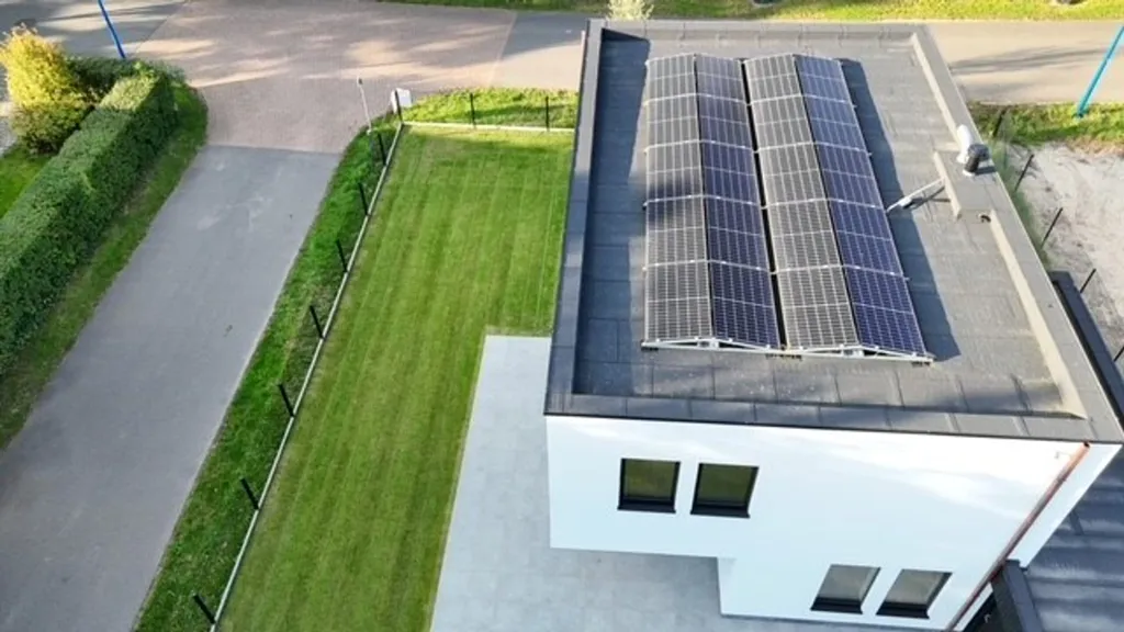 Luftaufnahme - Newly Built Villa with Terrace in Sint-Idesbald
