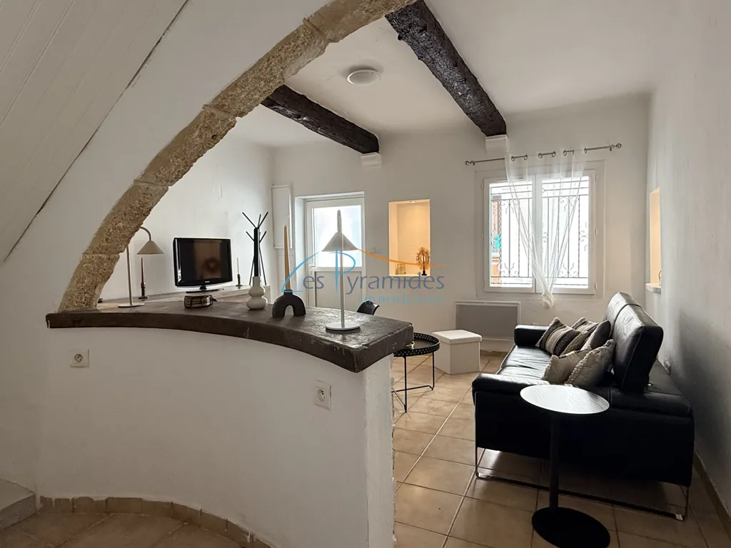 Soggiorno - Charming Townhouse with Stone Vault in Lunel Centre
