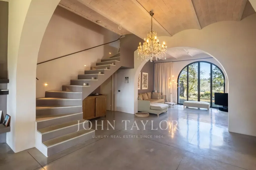Séjour - Restored 1800s Villa with Pool in Siena