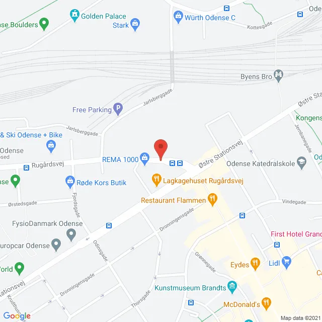 Two-Bedroom Apartment in Odense City Centre