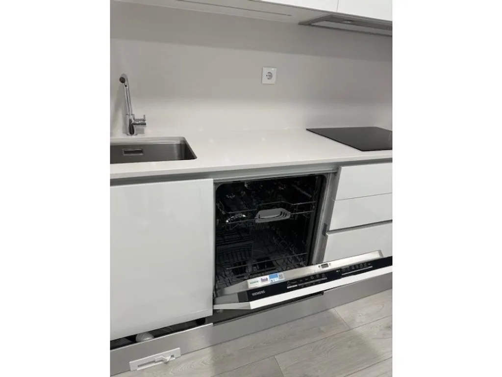 Köök - Luxury Apartment with Central Heating in Montijo
