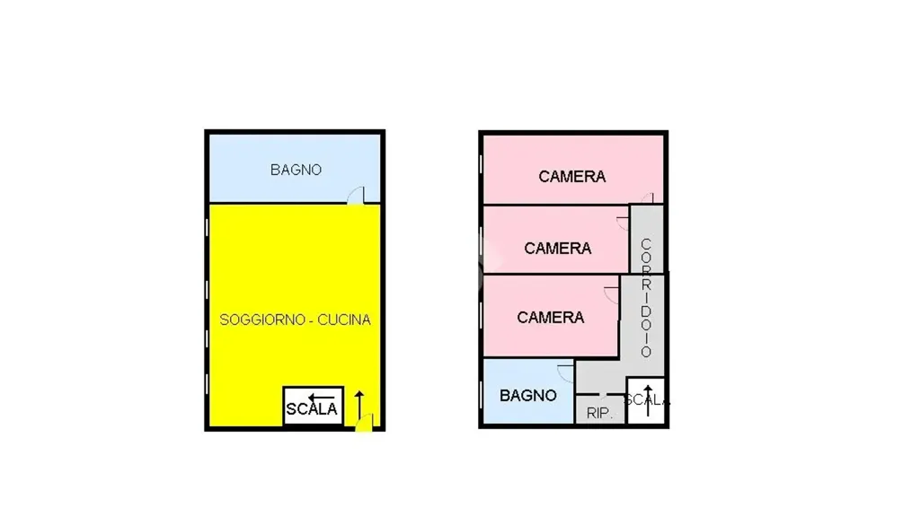 Plaan - Independent House with Garden in San Severo