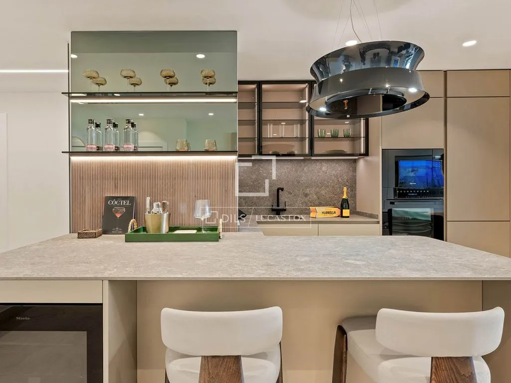 Cuisine - Beachfront Apartment with Garden in Estepona