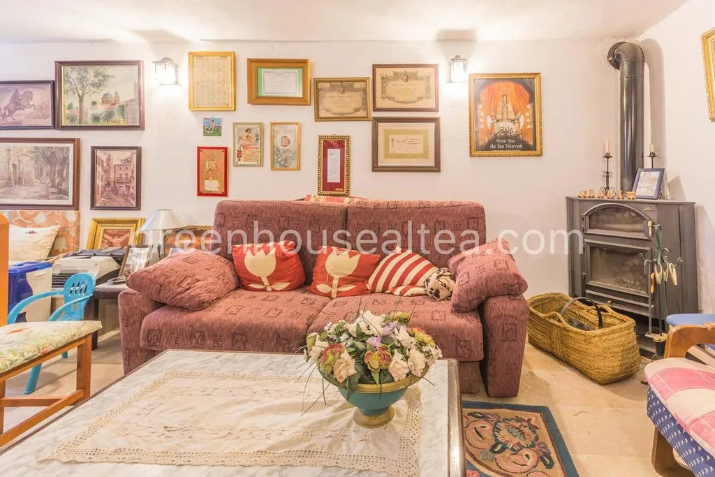 Living Room - Luxury Villa with Pool in L'Alfàs del Pi