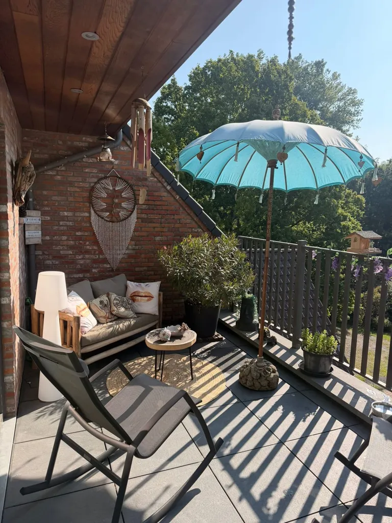 Terrasse - Modern House with Schelde View in Weert