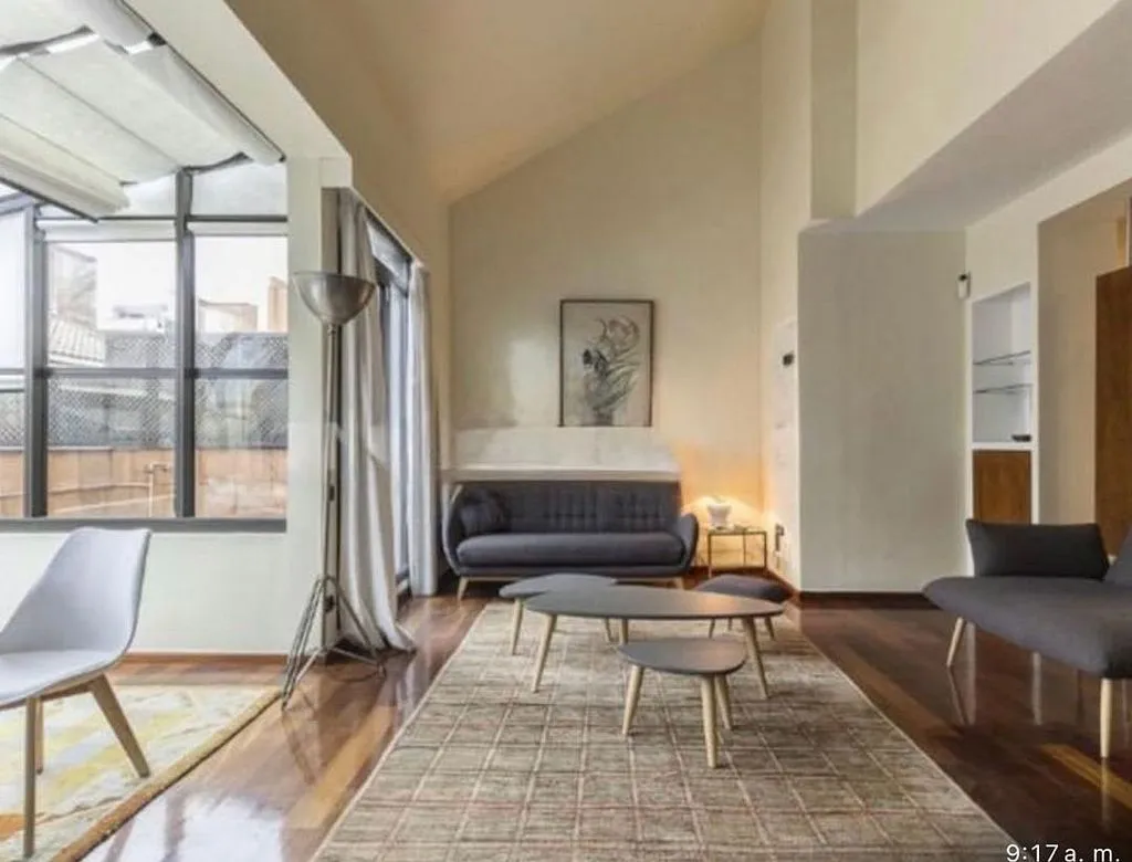 Séjour - Apartment with Terrace in Vila de Gràcia