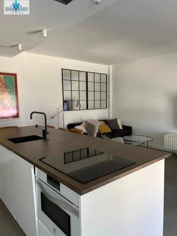 Köök - Apartment with Pool in Hermanos Falcó