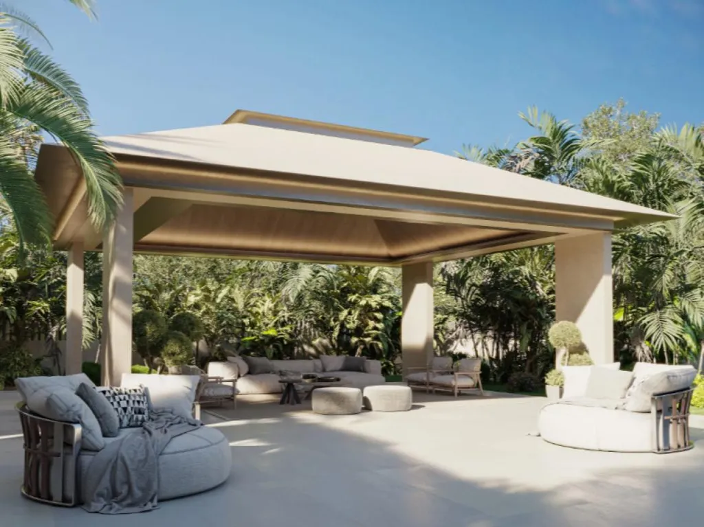 Terrasse - Contemporary Villa with Pool in Nueva Andalucía