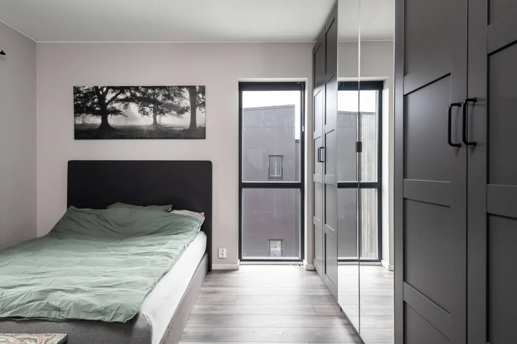 Chambres - Modern Flat with South Terrace in Hannestad