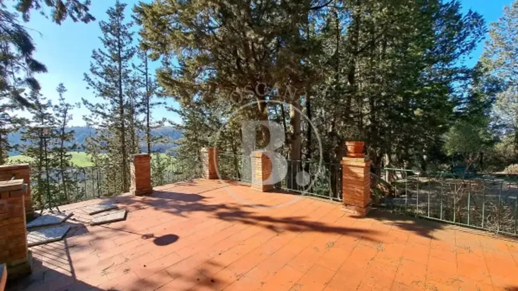 Terrace - Panoramic Villa with Solar Panels in Barberino Tavarnelle