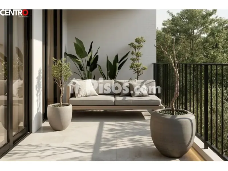 Terrace - Apartment with Terrace in La Zubia Centre