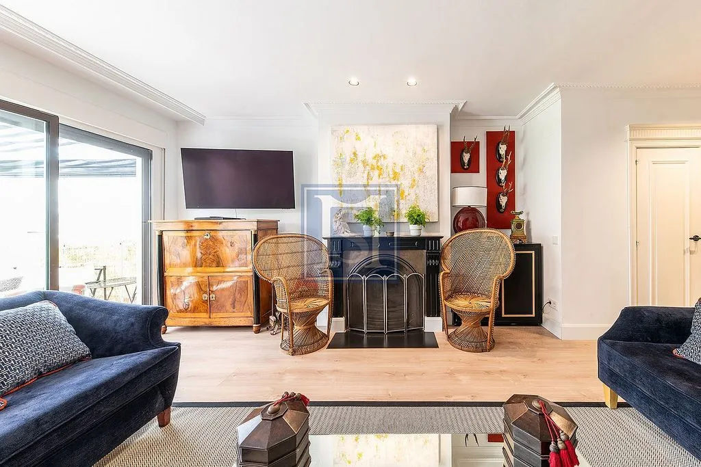 Living Room - Penthouse with Pool in El Soto de la Moraleja