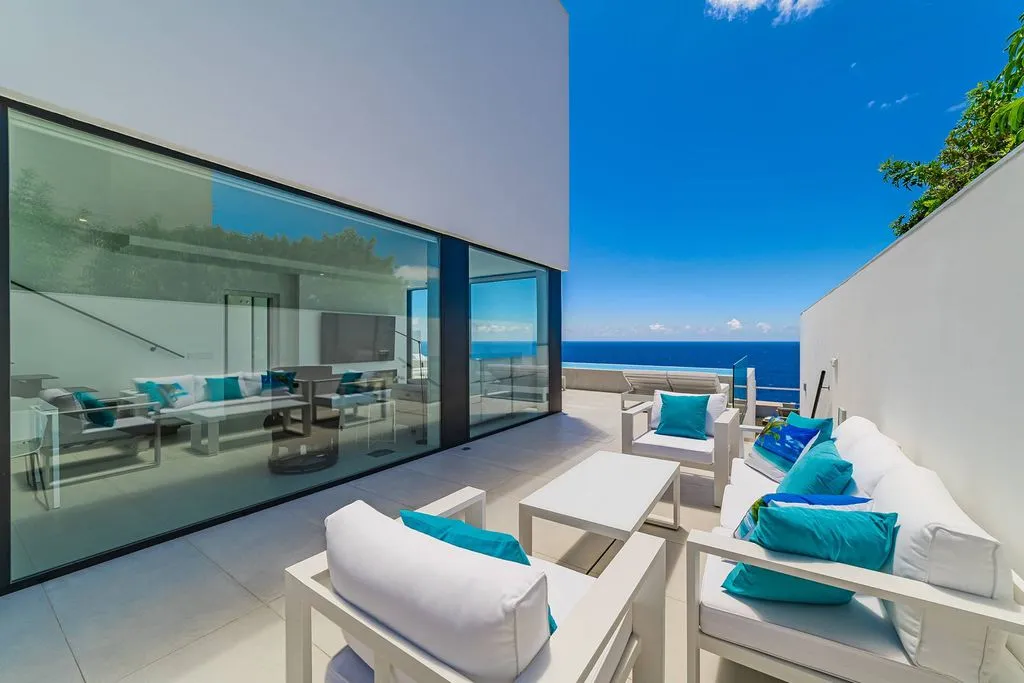 Terrasse - Contemporary Villa with Sea Views in Santa Cruz
