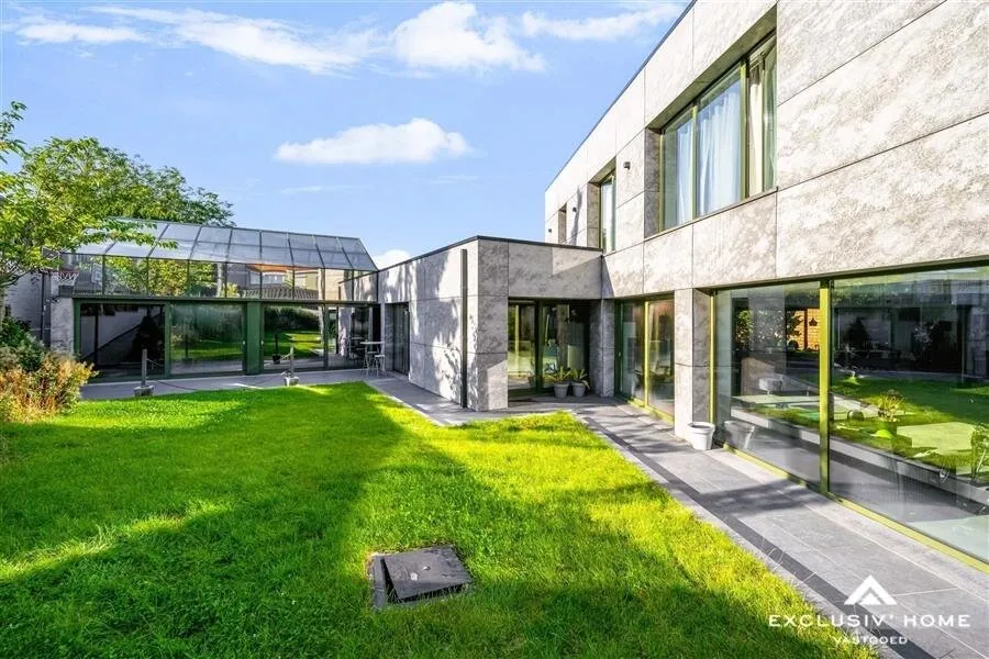 Jardin - Villa Moderne avec Spa à Bruxelles Ouest