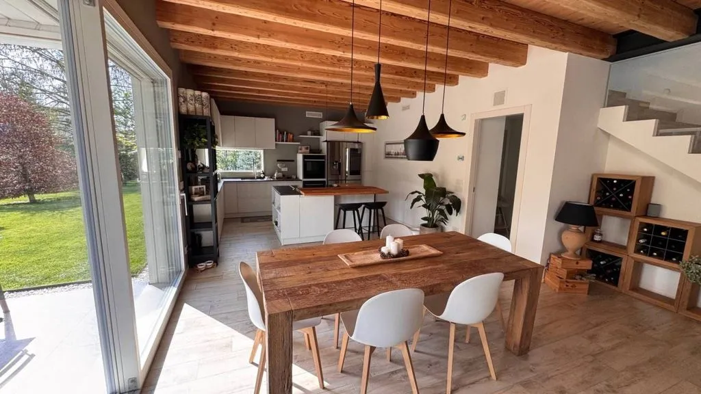 Esszimmer - Luxury House with Garden in Casier, Veneto