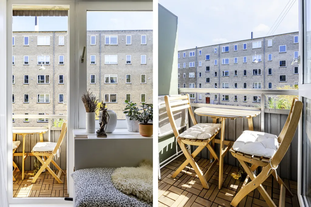 Balcon - 1st Floor Apartment in Copenhagen NV