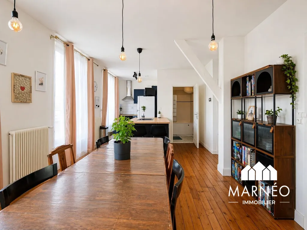 Salle à manger - Duplex sans Copropriété avec Jardin à Châlons-en-Champagne
