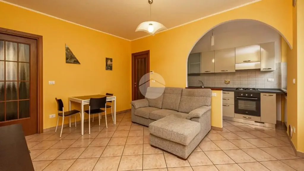 Living Room - Apartment with Balcony in Giaveno Centre