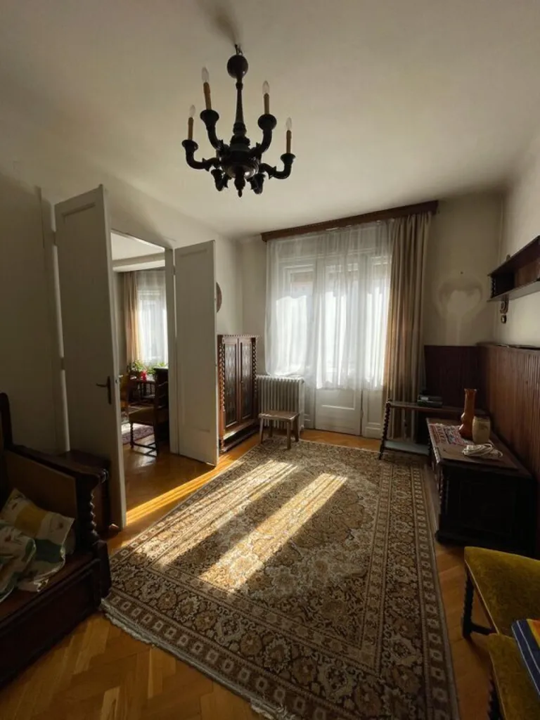 Soggiorno - Bauhaus Flat with Balcony in Budapest XIII