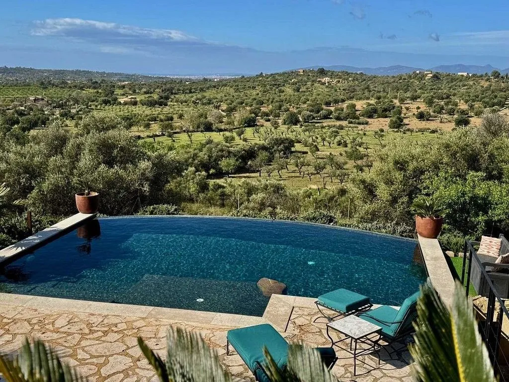 Piscine - Rustic Cottage with Pool in Alaró