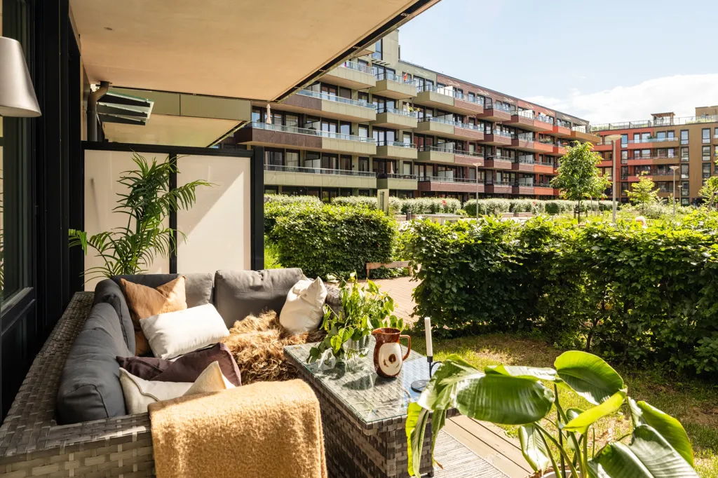 Terrace - 3-Bedroom Apartment with Garden Access in Oslo