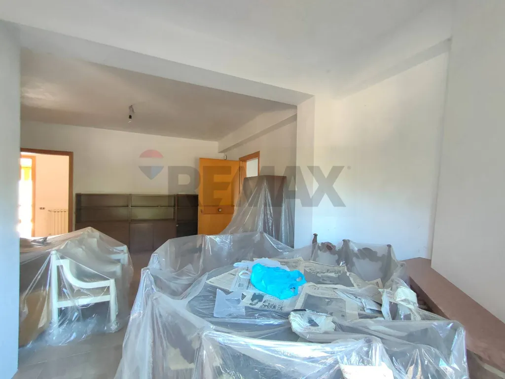 Séjour - Semi-Independent Apartment with Balcony in Pizzoli