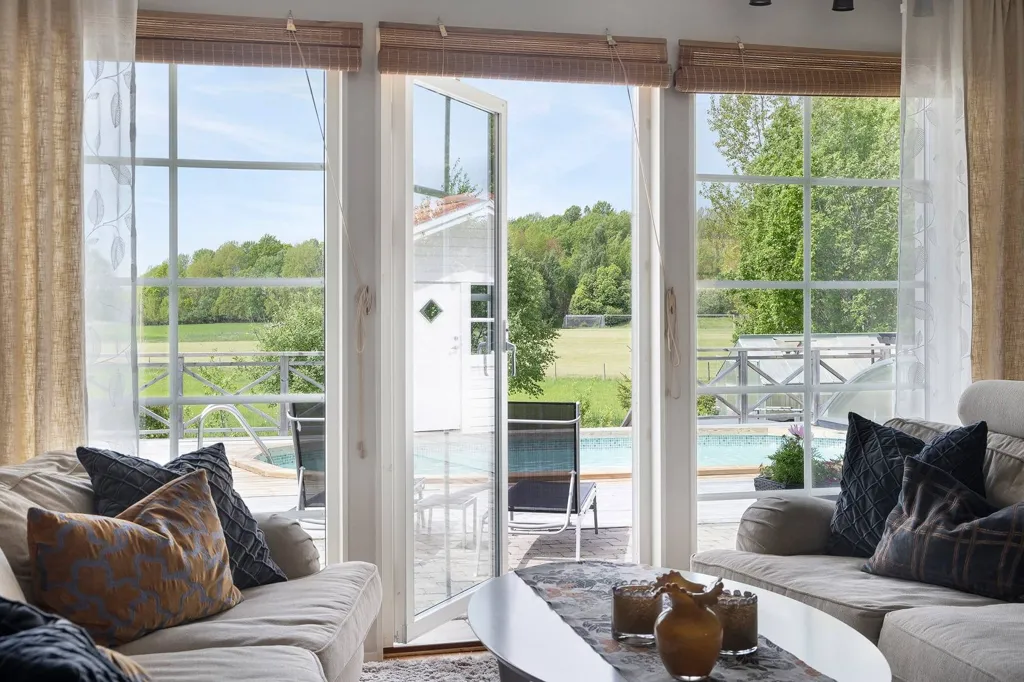 Soggiorno - Villa with Pool and Spa in Alberga