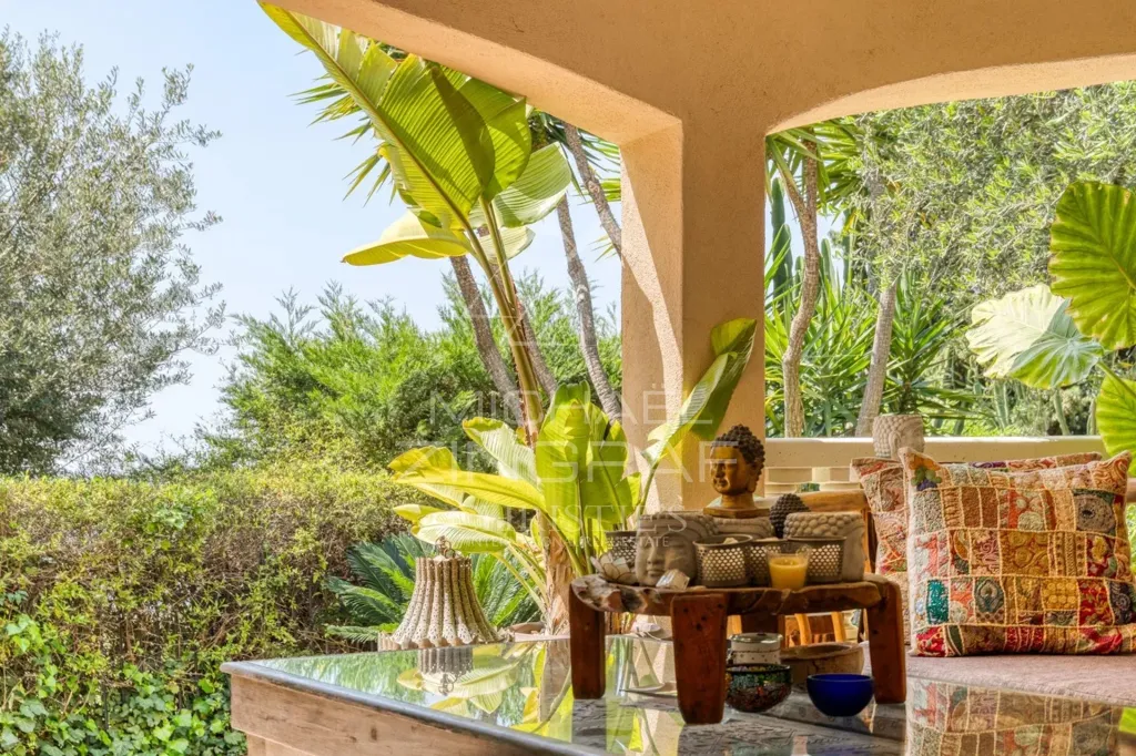 Terrasse - Villa de Luxe avec Vue Mer à Cap-d'Ail