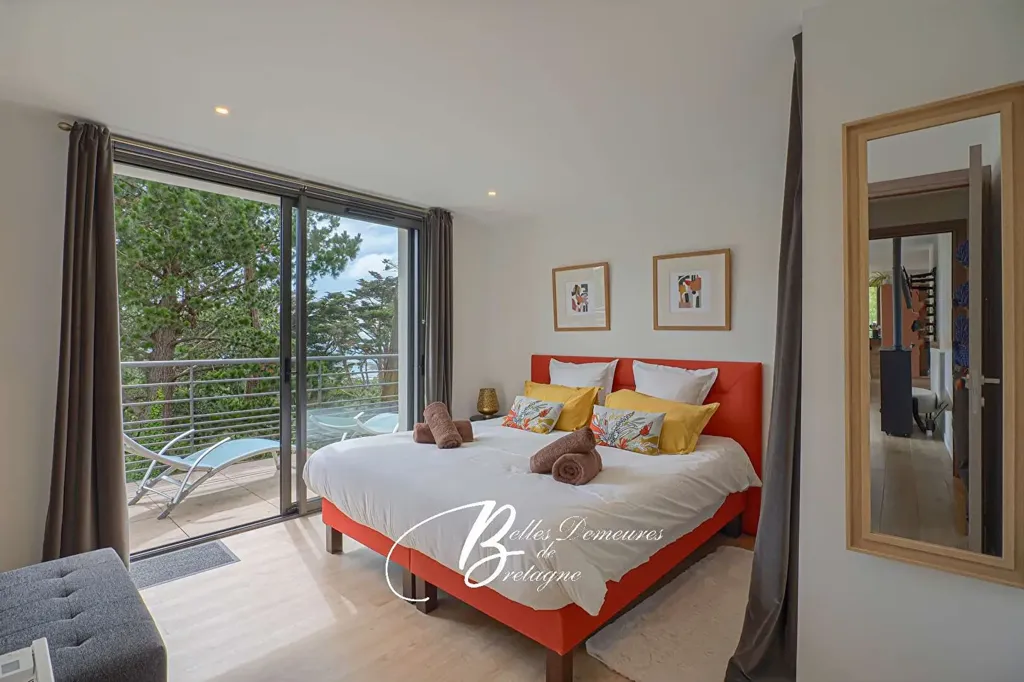 Chambres - Villa d'Architecte avec Vue Mer à Trébeurden