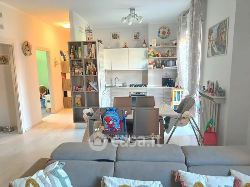 Séjour - Fully Rented Flat with Terrace in Casale Monferrato