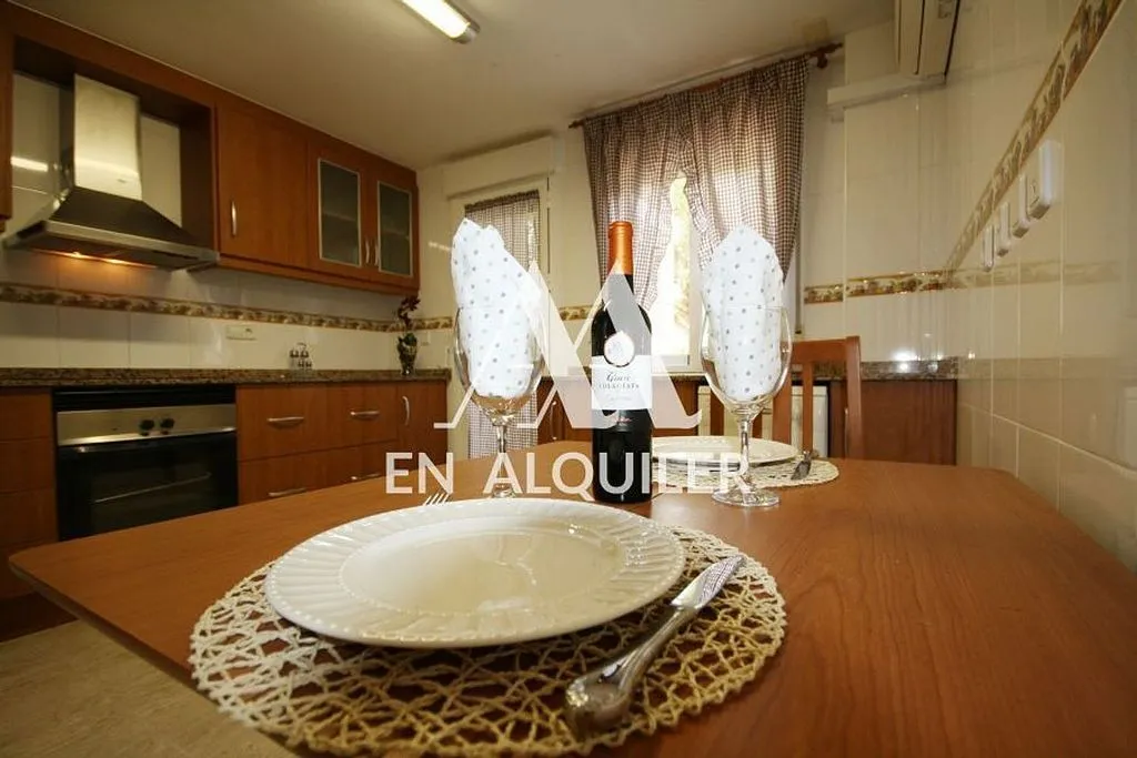 Kitchen - Chalet with Pool in Altorreal
