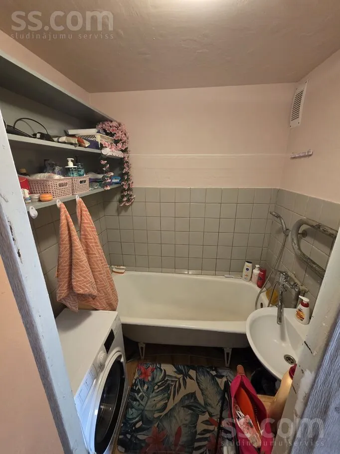 Salles de bain - Renovated Studio Flat in Valmiera Centre