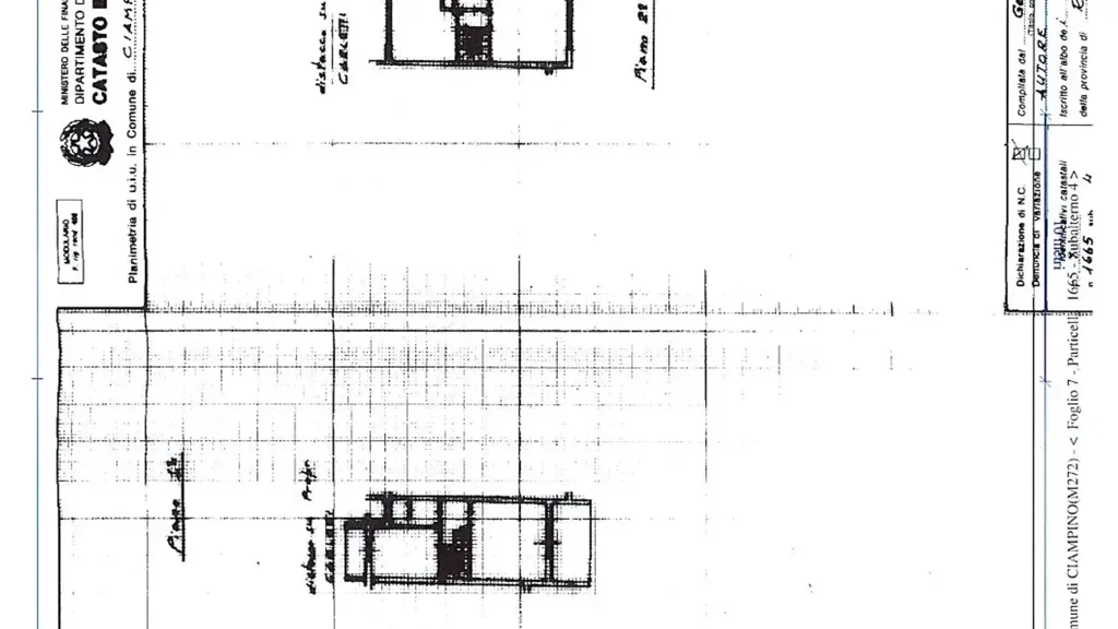 Plan - Villa with Garden in Ciampino