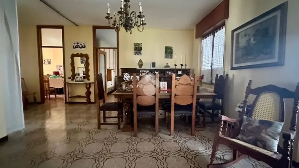 Dining Room - Ground Floor Apartment with Veranda in Ghisalba