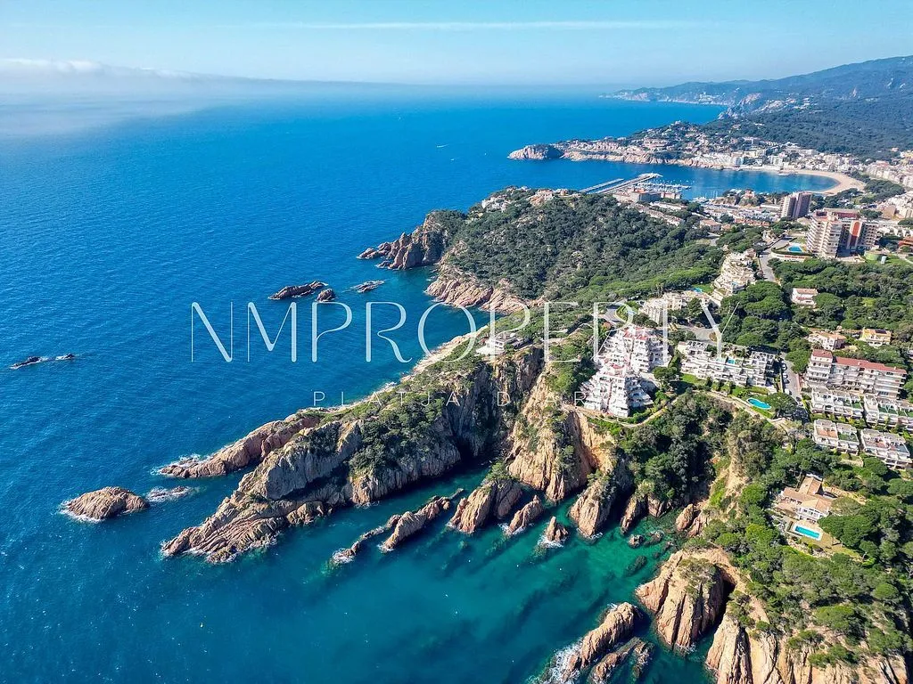 Vue aérienne - Apartment with Sea View and Pool in S'Agaró