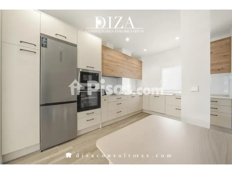 Köök - Apartment with Terrace in Retiro, Madrid