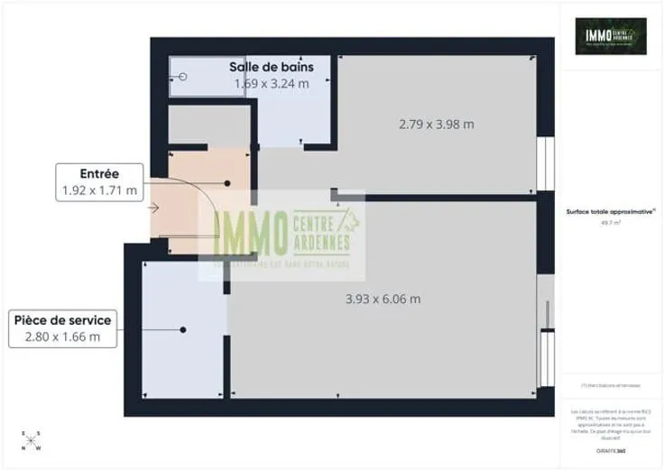 Plan - Appartement à Libramont-Chevigny