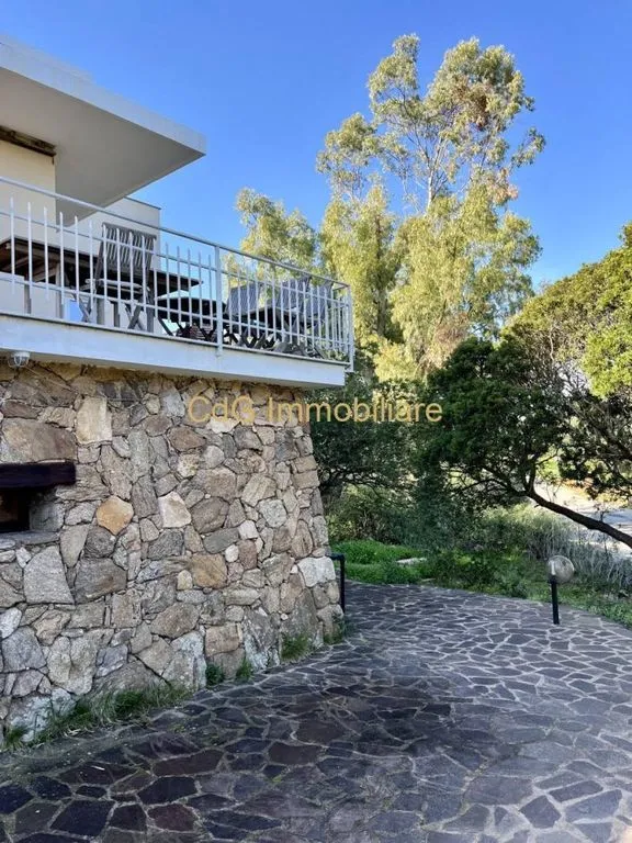 Terrasse - Villa with Sea View in Golfo Aranci