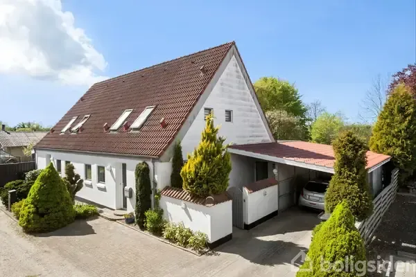 Vista aerea - Terraced House with Terrace in Aabybro